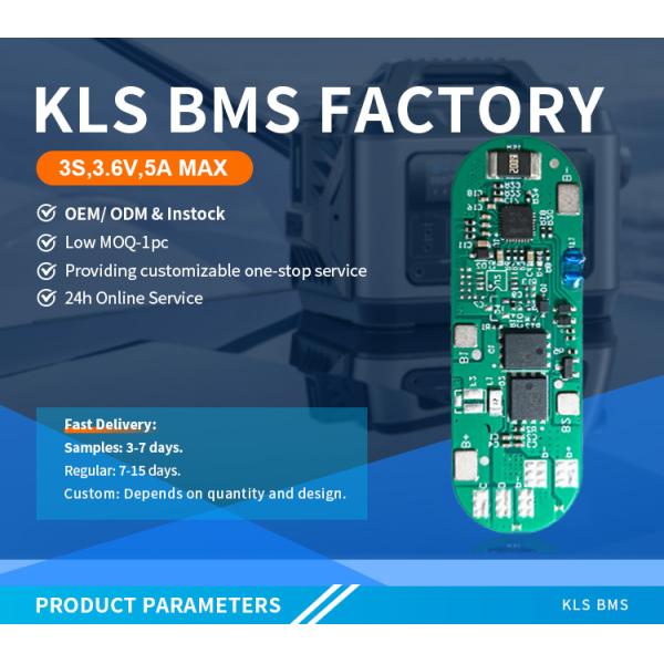 3S-24S Li-ion LiFePO4 BMS Battery Management System 5A-200A Customizable