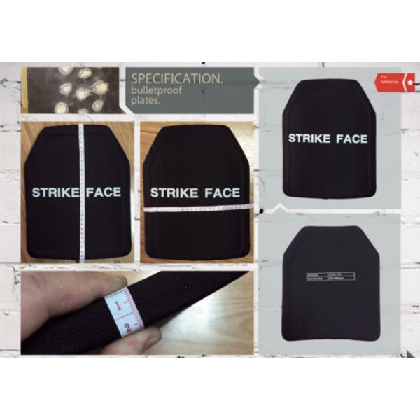 Silicon Carbide Ceramics Ballistic Body Armor Plates Black Or Point Back