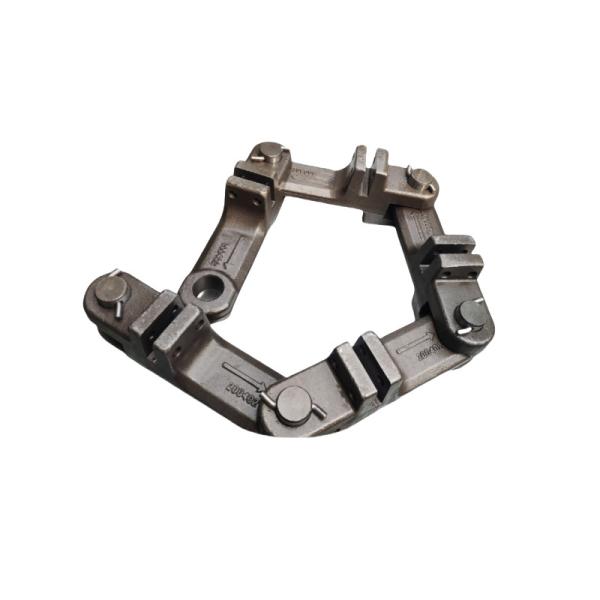 Custom Die Forged Parts Scraper Chains Precision Stainless / Carbon Steel Forgings