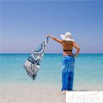 Quick Drying Lightweight Fast Dry Oversized Printed Microfiber Beach Towel
