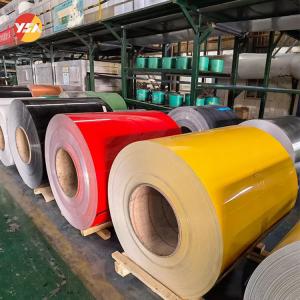 China 0.1-6.0mm Thick Pre Painted Aluminum Sheet PE PVDF For Construction Painted Aluminum Coil on sale