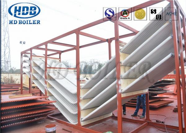 Quality Heat Exchanger Painted Water Wall Panel Water Tube Boiler Parts For Porwer Station for sale
