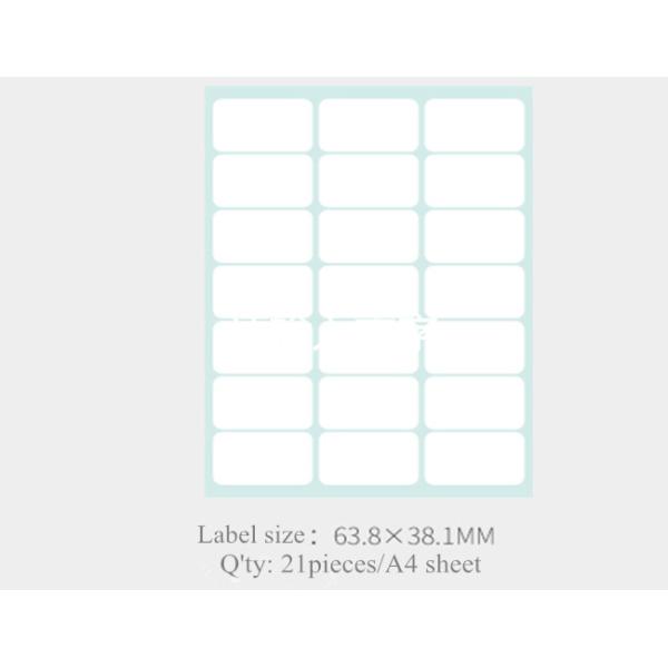 White Dye Ink Die Cutting Self Adhesive Glossy Photo Paper