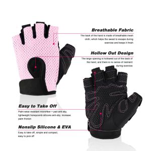 Cheap Fitness Gloves Customized LOGO Sports Fitness Lifting Gymnastics Gloves wholesale