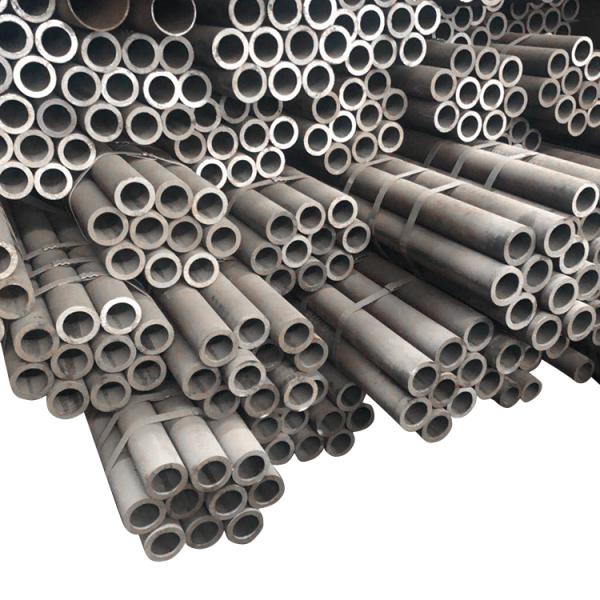 Length 6m Carbon Steel Round Pipe , Antiwear RoHS Seamless Boiler Tubes