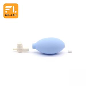 China Gray PVC Blood Pressure Cuff Bulb With Plastic Assembled Strong Suction  Product description: on sale