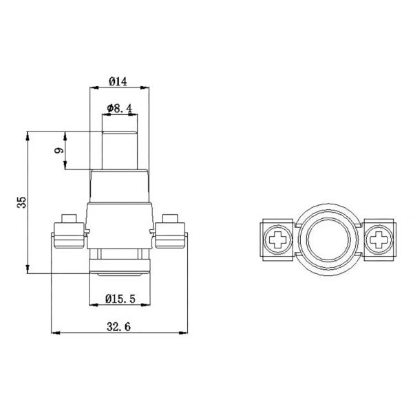 KSD Thermal Cut-out Thermostat Reset Overheat Protector Thermal Switch 250V For Temperature Protection And Reset