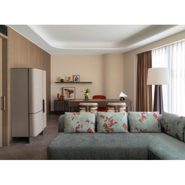 Villa / Apartment / Hotel Furnitures Wooden Structures And Texture Furniture Sets