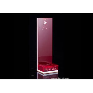 Johnnie Walker Acrylic Bottle Glorifier With White Glowing Edges