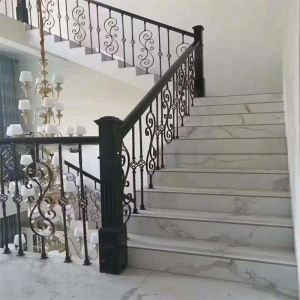 Painted Staircase Stainless Steel Handrail Outdoor Railing And Balustrade ODM