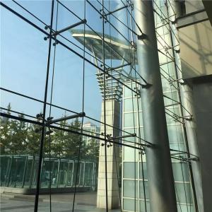 China Structural Glazing Point Supported Glass Curtain Wall Spider Glass Curtain Wall System on sale