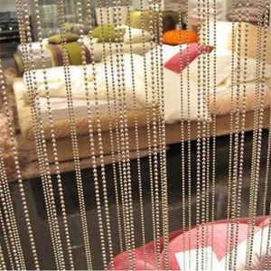Cheap Fashionable partition metal bead ball curtain room divider wholesale