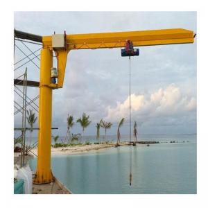 Cheap 3-10 Ton Pillar Mounted Jib Crane Working Class A3 With Chain Hoist wholesale