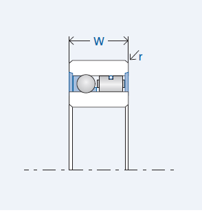 FK FK-2RS Freewheel One Way Bearings FK6204 FK6204-2RS