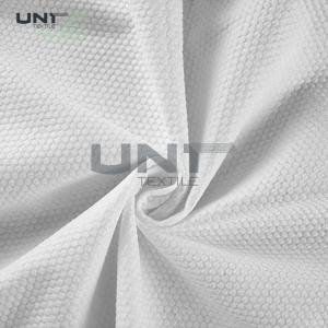 Cheap White Wet Wipes Spunlace Nonwoven Fabric Embossed 100CM Width wholesale