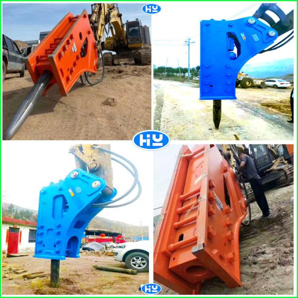 42CRMO 40CRMO Chisels Rock Hydraulic Breaker Hammer 50-60 Tons Excavator
