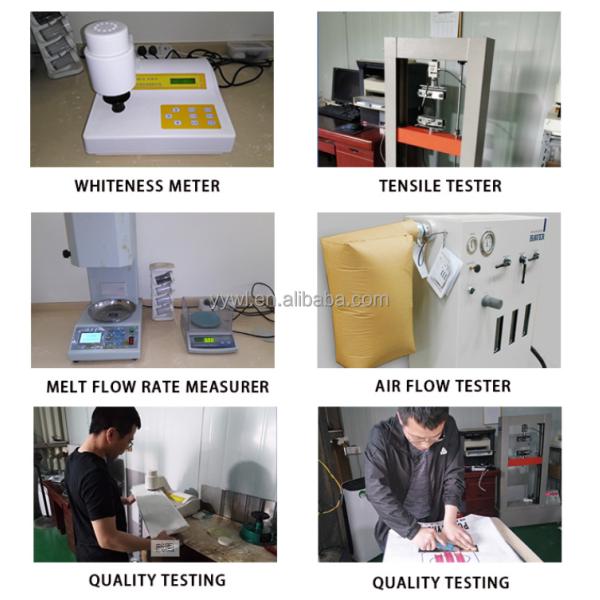 Waterproof Cement 3 Ply Paper Bags Multiwall 20kg Customized With Adhesive