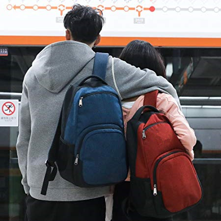 Casual Girls School Rucksack , 15.6 Inch Waterproof Laptop Backpack For Women