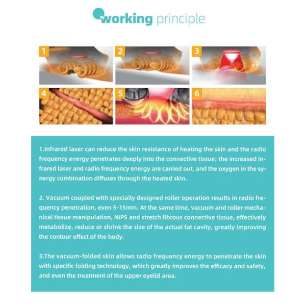 110V To 240V Cavitation RF Vacuum Slimming Machine