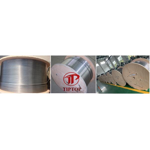 Alloy 625 Stainless Steel Nickel Alloys Coiled Tubing Pipe