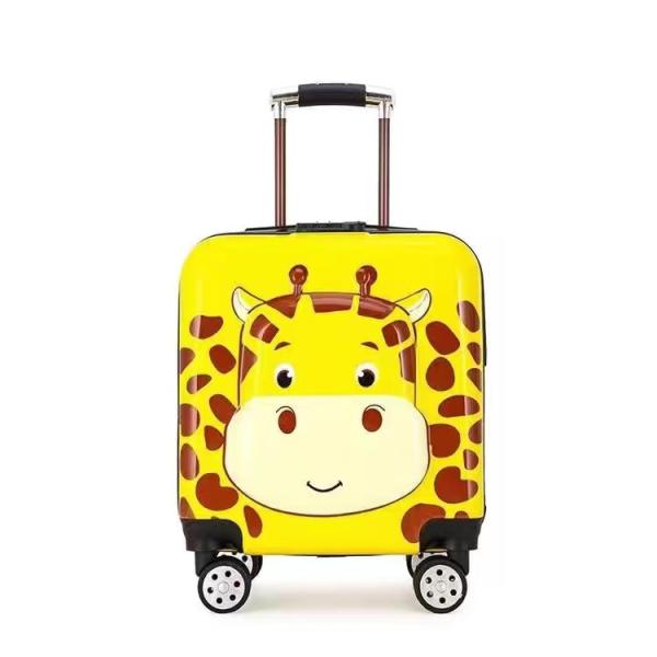 Hot Selling Cheap Abs Children Travel Luggage Bag Trolley 18 Inch Cartoon Character Kid Luggage