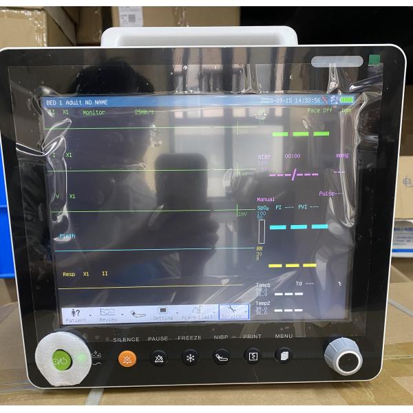 Hospital Icu Multi Parameter Patient Monitor Portable Cardiac Monitor Medical Device