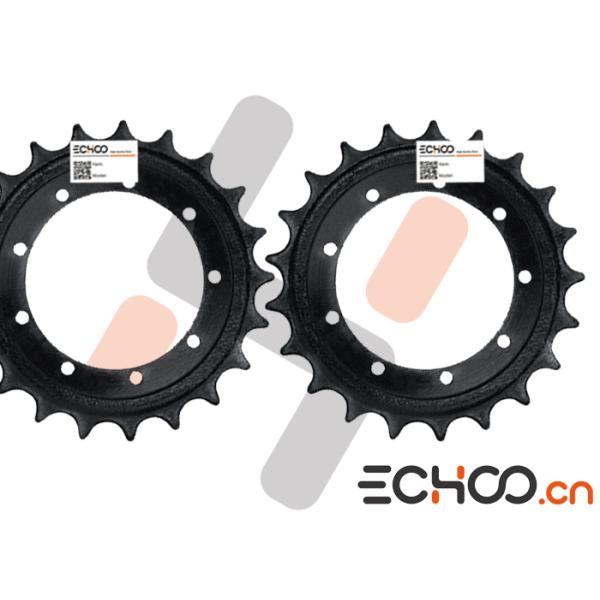 Kubota K035 Mini Excavator Sprockets With Steel Material Customized Color