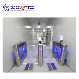 China 304 Stainless Steel Swing Turnstile with Facial Recognition Access on sale