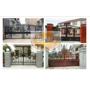 Cheap Modern Zinc Steel Villa Gate Galvanized Security Fence wholesale