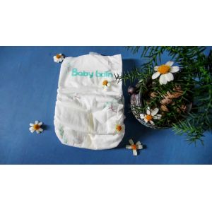 Free Sample Custom Diapers Baby OEM Disposable Baby Diaper Breathable