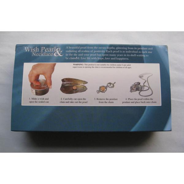 Perfect Freshwater Pearl Jewelry Gift-Wish Pearl Gift Necklace Set with Color Box Packing