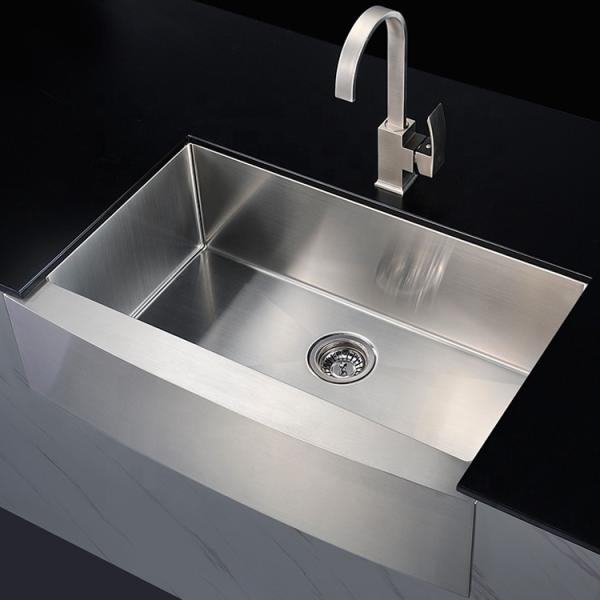 33'' Apron Stainless Steel Kitchen Sink Front Farmhouse Single Bowl
