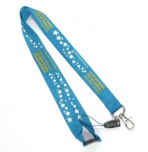 China Mobile Phone Nylon Neck Strap Lanyard With Safety Breakaway Buckle on sale