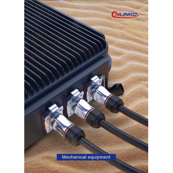 CNLINKO M20 PBT Housing Male Plug Female Socket Quick Adapter 14 Pin Waterproof Power Cable Connector