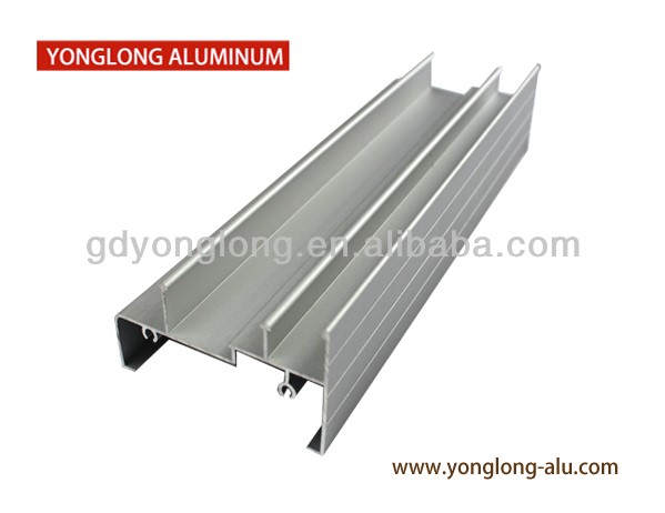 Anodized Aluminum Sliding Door Handle And Lock Aluminum Wire Profile 6063