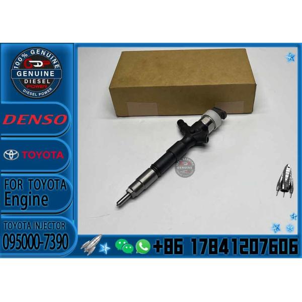 Common Rail Injector diesel fuel injector 095000-7390 23670-39235 095000-8740 23670-09360 For Toyota Hilux 1KD 2KD-FTV