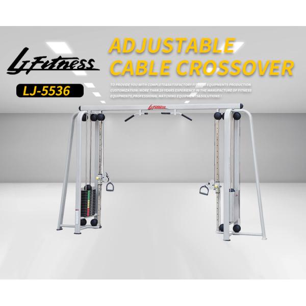 Bodybuilding Gym Training Equipment Adjustable Life Fitness Cable Crossover Machine
