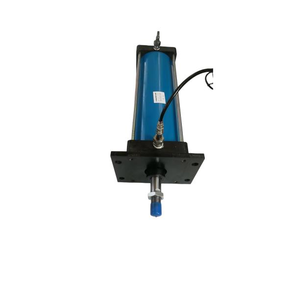 Standard Pneumatic Air Cylinder 45 Steel Flange Structure For Engineering