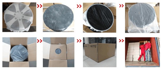 Pickups Truck 5x127 Chrome Offroad Alloy Rims With 5 Spoke Design