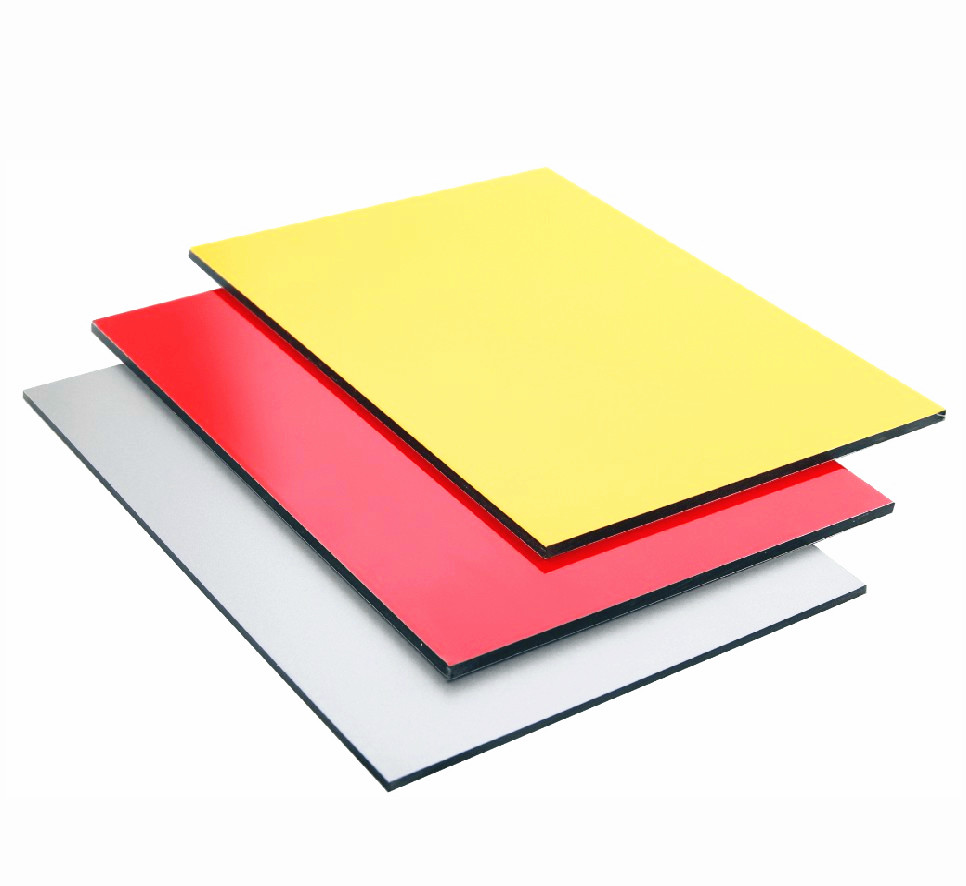 Wine Red Antibacterial PE Aluminum Composite Panel Interior Wall Paneling 122cm*244cm