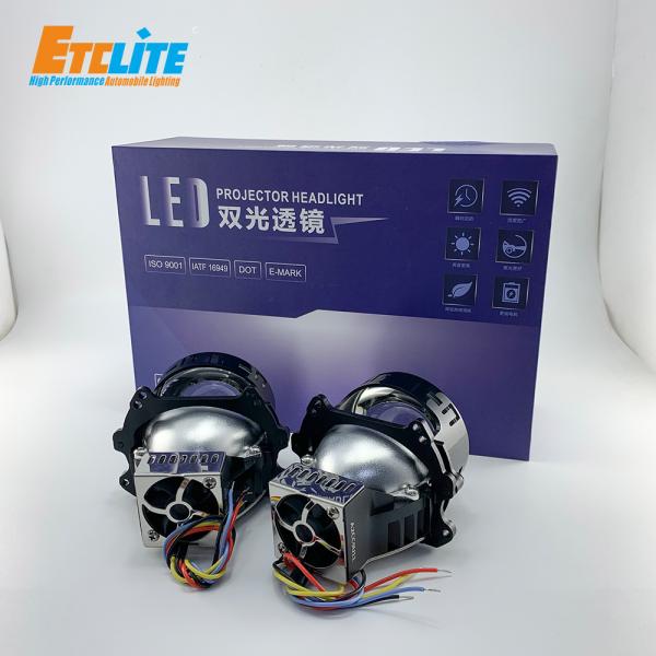 6000K LED Projector Lens , H4 9003 HB2 Bi Led Laser Projector