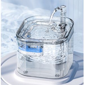 China Automatic Dog Water Dispenser Stainless Steel Pet Fountain on sale