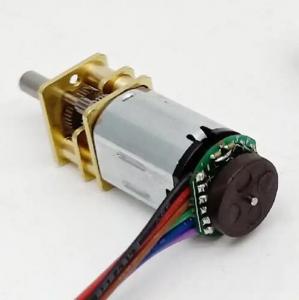 China 12mm DC Micro Gear Motor Pulse Houle Precision Encoder Small Deceleration DC Motor on sale