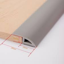 Flooring Accessories PVC Floor Transition Strips for Durable Rubber Carpet Protection