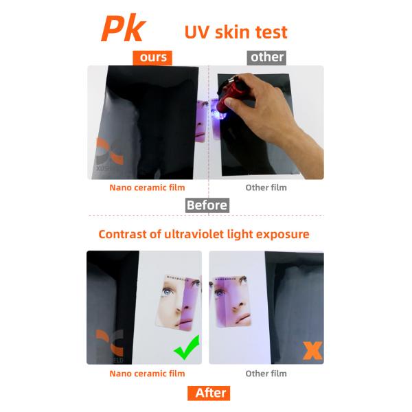 1.52x30m Ceramic Car Window Tint Film UV Proof 8-Year Warranty