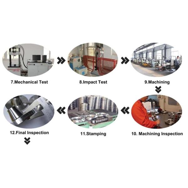 DIN Pn16 12 Inch Carbon Steel Pipe Plate Flange Forged