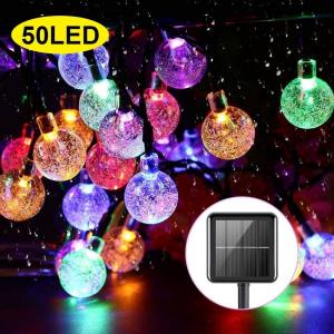 Cheap 50 LED 24ft Waterproof Crystal Ball Fairy Garden Decoration Lights wholesale