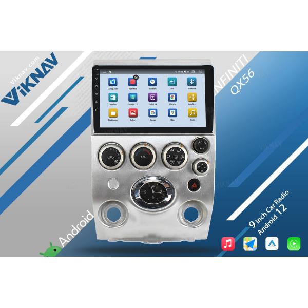 Infiniti QX56 2003-2010 9 Inch Infiniti Head Unit Aftermarket Bluetooth Radio Touchscreen