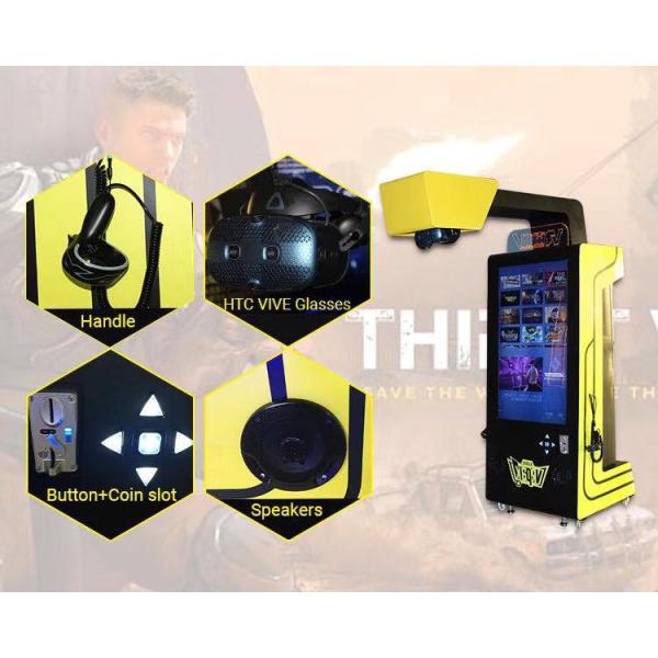 Coin Operate 9D Virtual Reality Simulator Self - Help VR Arcade Machines