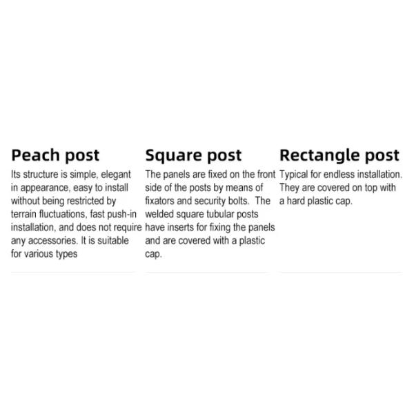 Residential Green Powder Coated Triangle Designs Security 3D Fence Panel